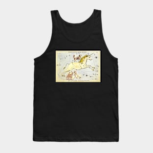 Constellations Monoceros, Canis Minor and Atelier Typographique. from Urania's Mirror Tank Top